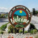 Scotts Valley Welcome Sign
